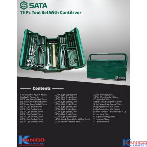 SATA 70pcs Cantilever Mechanic Tool Chest (ST95104A-70)