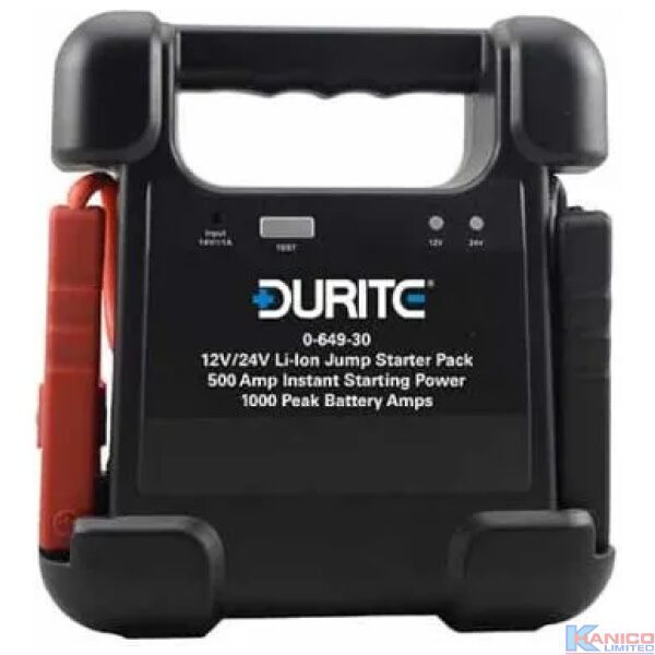 DURITE 12/24V JUMP STARTER 24,000mAH LI-POLYMER BATTERY (0-649-30)