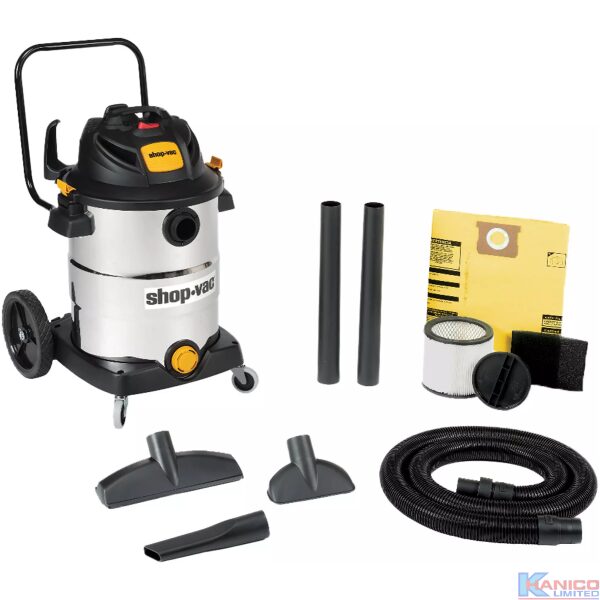 SHOP-VAC 16 GALLON STAINLESS STEEL WET/DRY VACUUM - Image 2