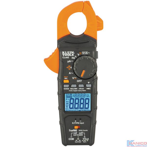 KLEIN 600V AC/DC DIGITAL CLAMP MULTIMETER (CL445)