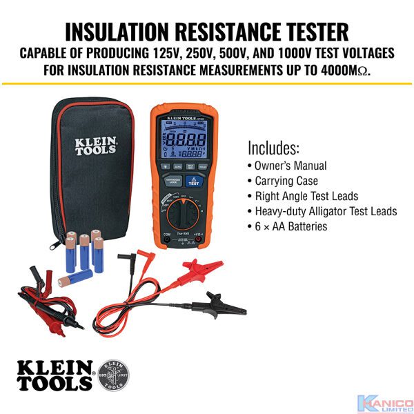 KLEIN DIGITAL MULTIMETER TESTER (ET600) - Image 2