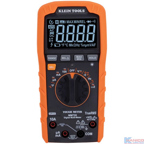 KLEIN 1000V AC/DC DIGITAL MULTIMETER (MM720)