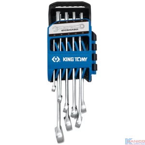 KING TONY 9PC COMBINATION RATCHET SPANNER SET (12109MRS01)