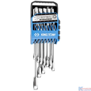KING TONY 12PC REVERSIBLE RATCHET COMBINATION SPANNER SET (122A12MRS02)