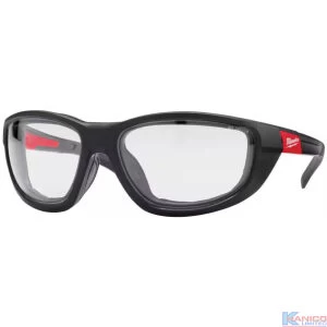 MILWAUKEE CLEAR SAFETY GLASSES WITH GASKET (MIL-48-73-2020)