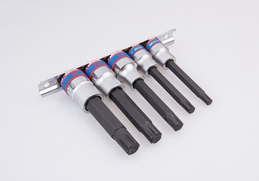 KIGN TONY 5PC RIBE BIT SKT SET (3105PR)