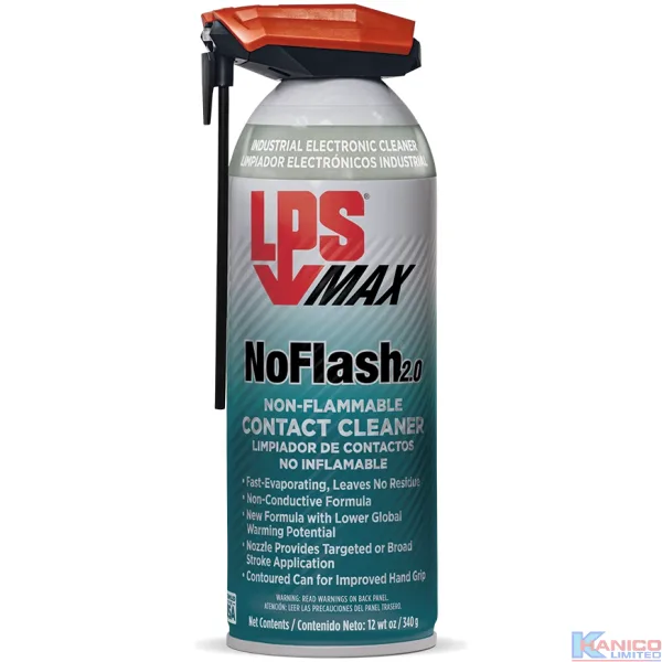 LPS MAX NO FLASH® 2.0 NON-FLAMMABLE CONTACT CLEANER (LPS97416)