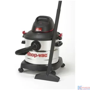 SHOP VAC 8 GAL 6 HP STAINLESS STEEL WET/DRY VACUUM