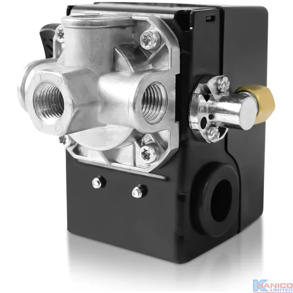 Air Compressor Pressure Switch 4 Ports 105-135PSI